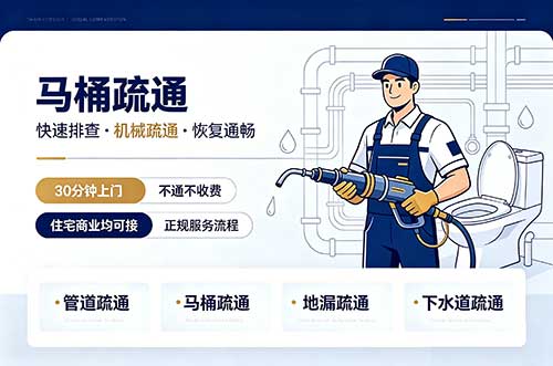 葫芦岛马桶疏通