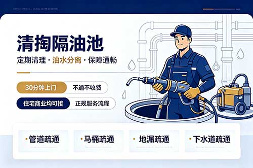葫芦岛清掏隔油池