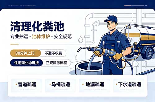 葫芦岛清理化粪池